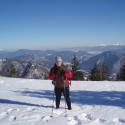 Chata pod Chlebom, vzadu Západné a Nízke Tatry