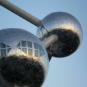 Atomium v Bruseli.