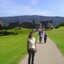 Cesta na zrúcaniny Urquhart castle