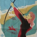 Opfergang (Veľká obeť) (1944), švédsky plagát k filmu