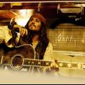 Johny alias Jack Sparrow so svojou gitarkou :)