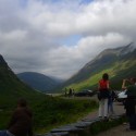 Glencoe. To údolie a skaly boli úžasné