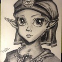 Moja malá Zelda :3 ...už sa pracuje na jej staršej podobizni :) Keď ja ju tak milujem ^_^ 