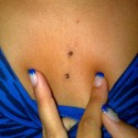 Sternum piercing