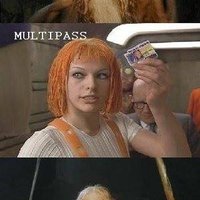 Leeloo používa multipass