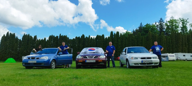 1.6.2024, ATC Olšovec, Jedovnice (CZ) - Naľavo Ben a jeho Nubira, mohli ste ich vidieť na volant.tv