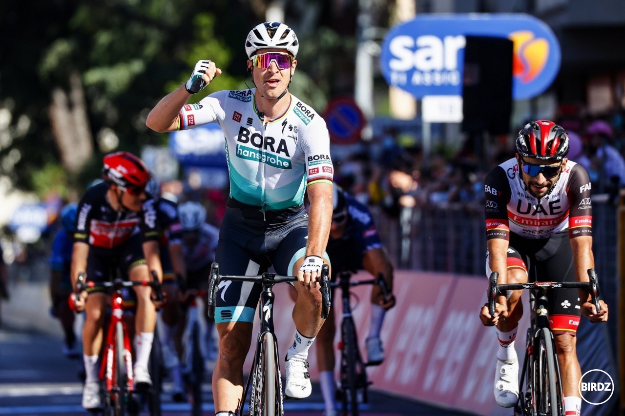 Peter Sagan vyhrava 10 etapu na Giro d'Italia 2021!
