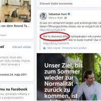 Tie slovenské preklady na fb... Sebastian Kurz - rakúsky kancelár