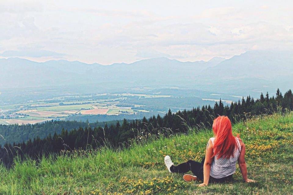 Výhľad na Nízke Tatry z Čierneho Váhu :)