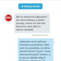 Kontaktoval ma admin (sam od seba - neverim!) tak drzte palce.